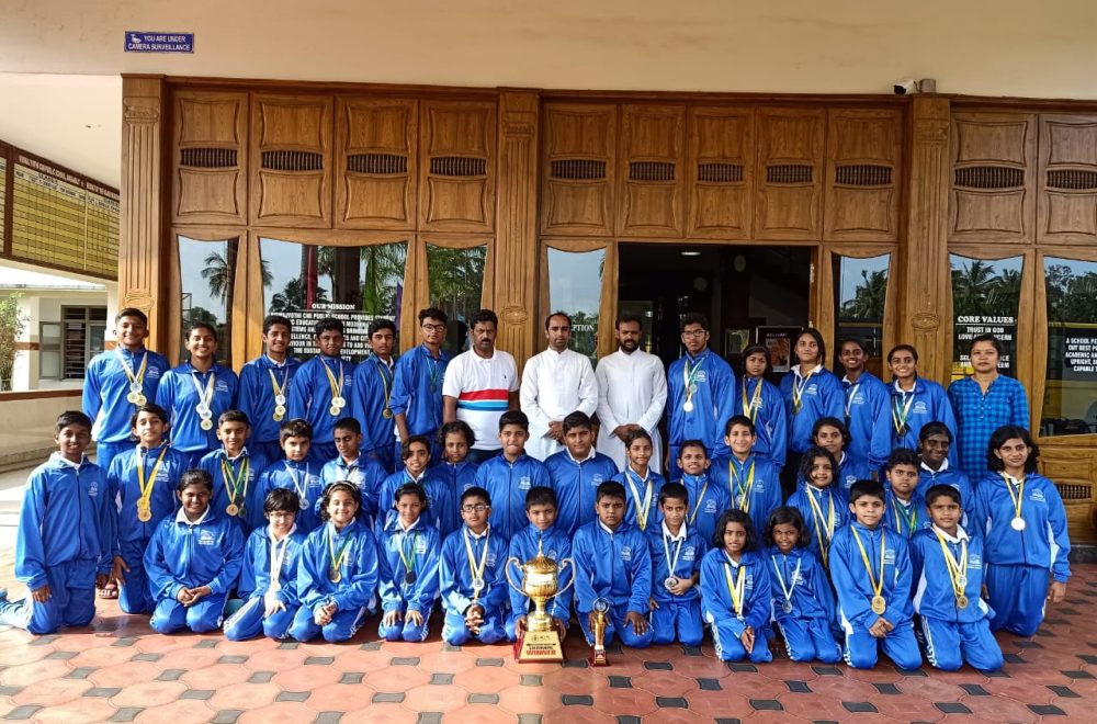 CHAMPIONS - Tenth RCJPS Inter School Tournaments 2019 conducted by Rajagiri Christu Jayanthi Public School, Kakkanad, Kochi